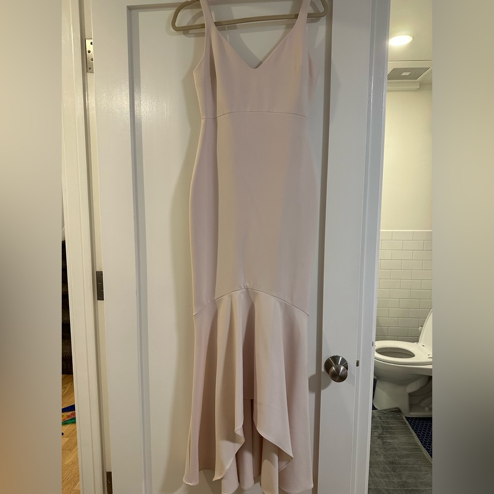 Cinq a Sept Sade Gown Blush Size 4